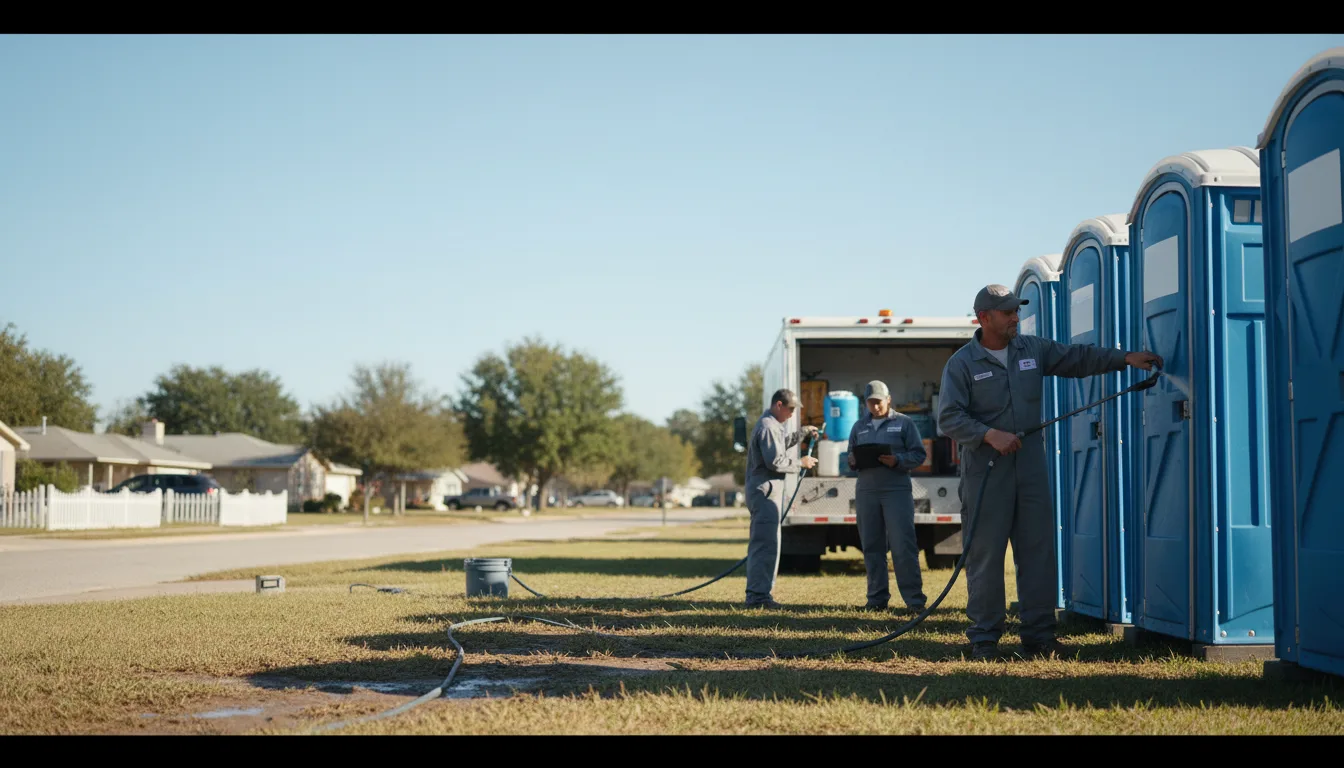 Long-Term Portable Toilet Rental in Hiram, OH near me